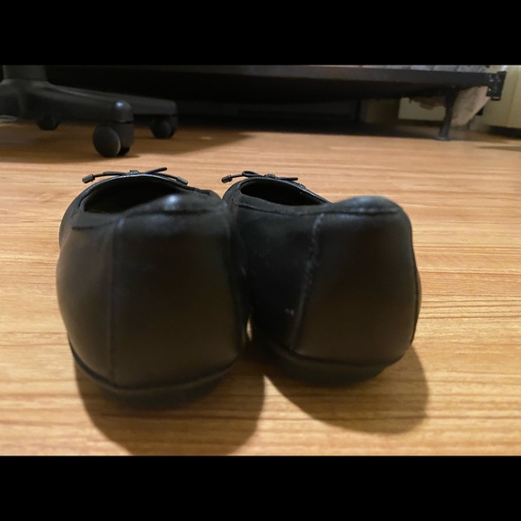 CLARKS Soft Cushion Leather Ballet Flats - Picture 6 of 7